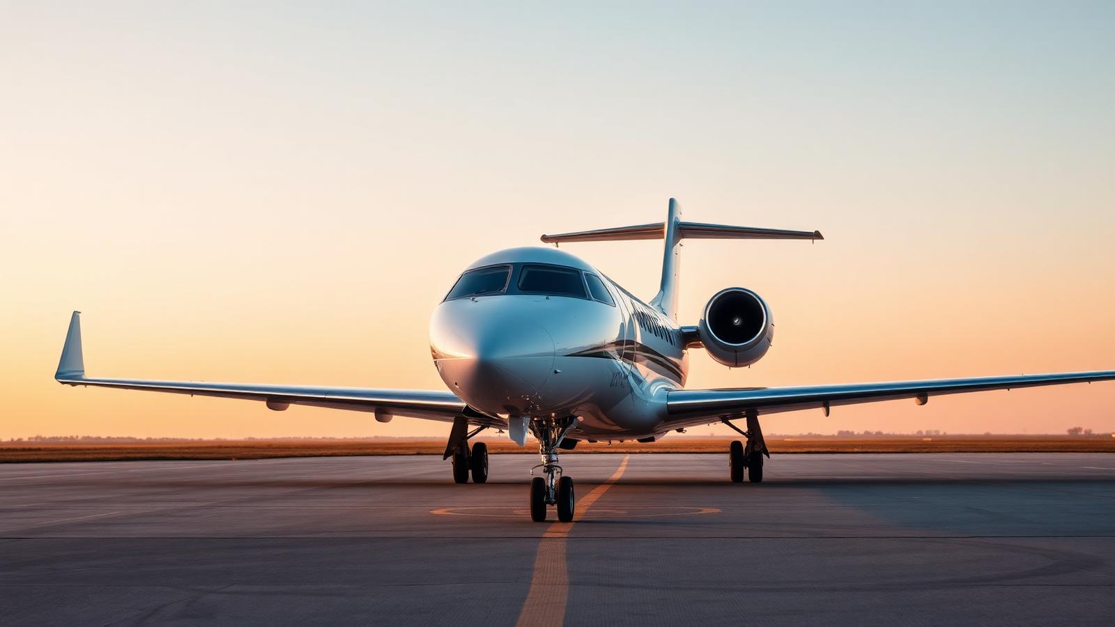 Private jet ready for personalization
